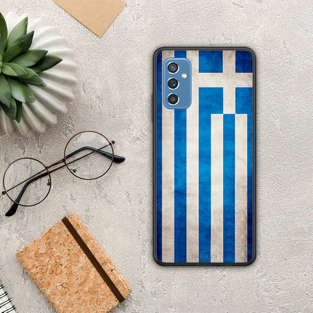 Flag Greek - Samsung Galaxy M52 5G θήκη