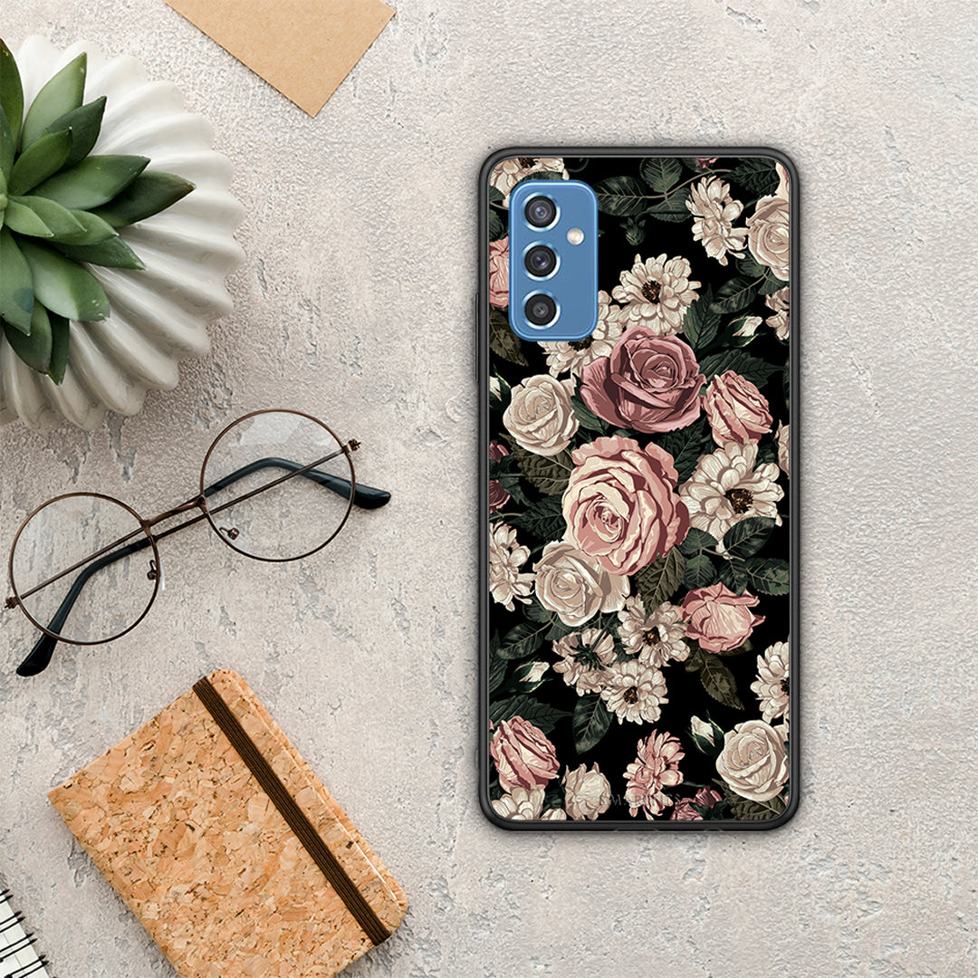 Flower Wild Roses - Samsung Galaxy M52 5G θήκη