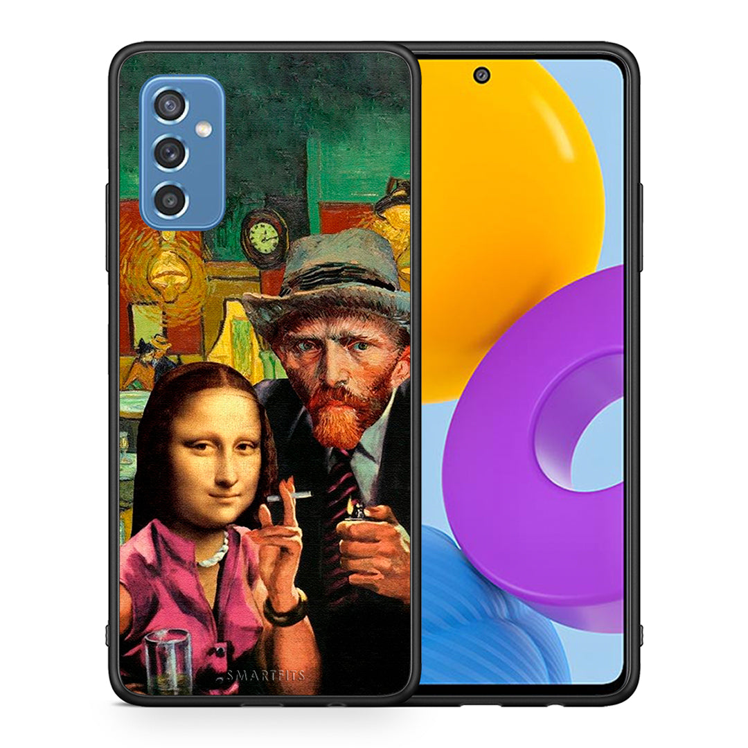 Θήκη Samsung M52 5G Funny Art από τη Smartfits με σχέδιο στο πίσω μέρος και μαύρο περίβλημα | Samsung M52 5G Funny Art case with colorful back and black bezels