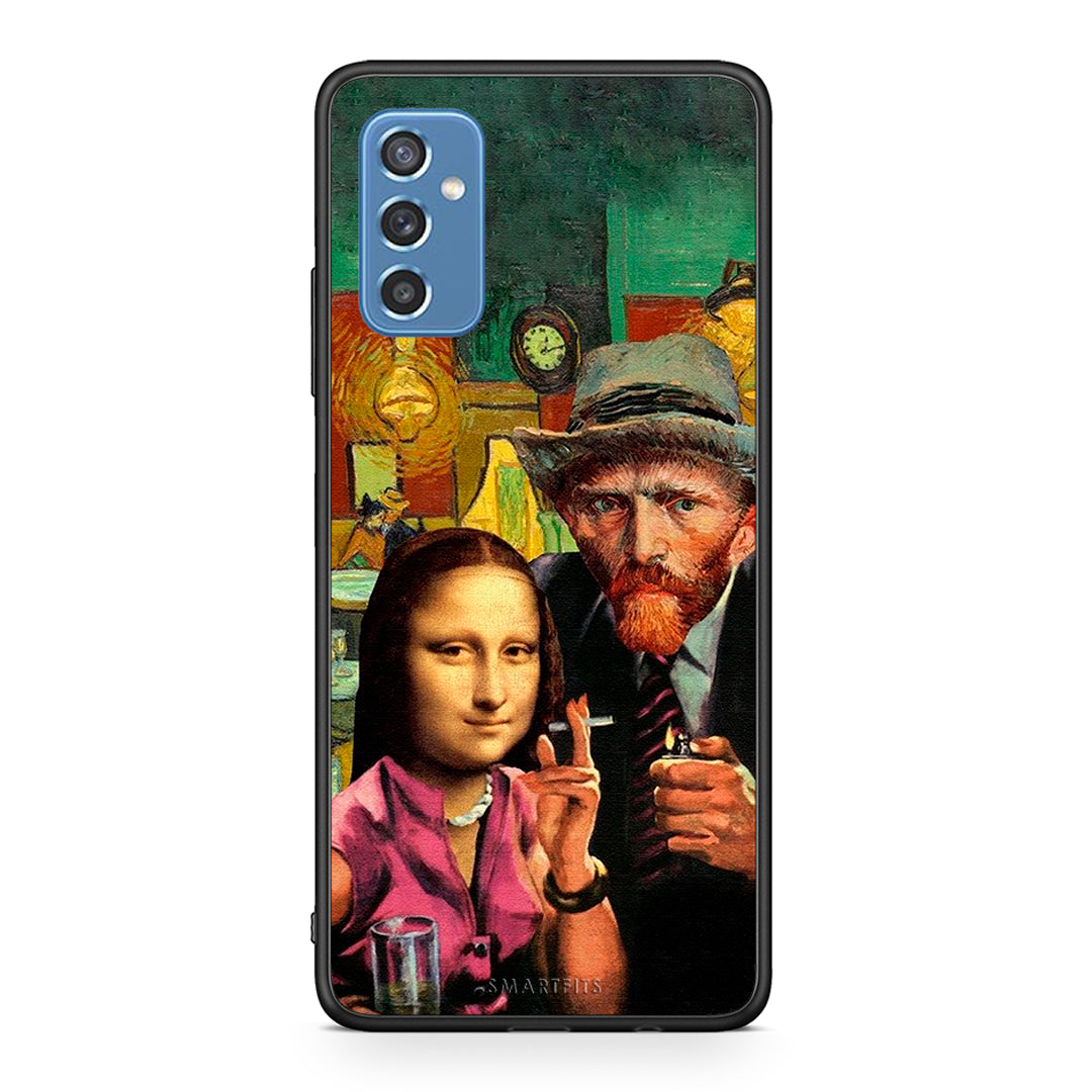 Samsung M52 5G Funny Art θήκη από τη Smartfits με σχέδιο στο πίσω μέρος και μαύρο περίβλημα | Smartphone case with colorful back and black bezels by Smartfits