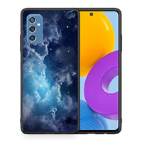 Thumbnail for Θήκη Samsung M52 5G Blue Sky Galaxy από τη Smartfits με σχέδιο στο πίσω μέρος και μαύρο περίβλημα | Samsung M52 5G Blue Sky Galaxy case with colorful back and black bezels