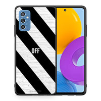 Thumbnail for Θήκη Samsung M52 5G Get Off από τη Smartfits με σχέδιο στο πίσω μέρος και μαύρο περίβλημα | Samsung M52 5G Get Off case with colorful back and black bezels