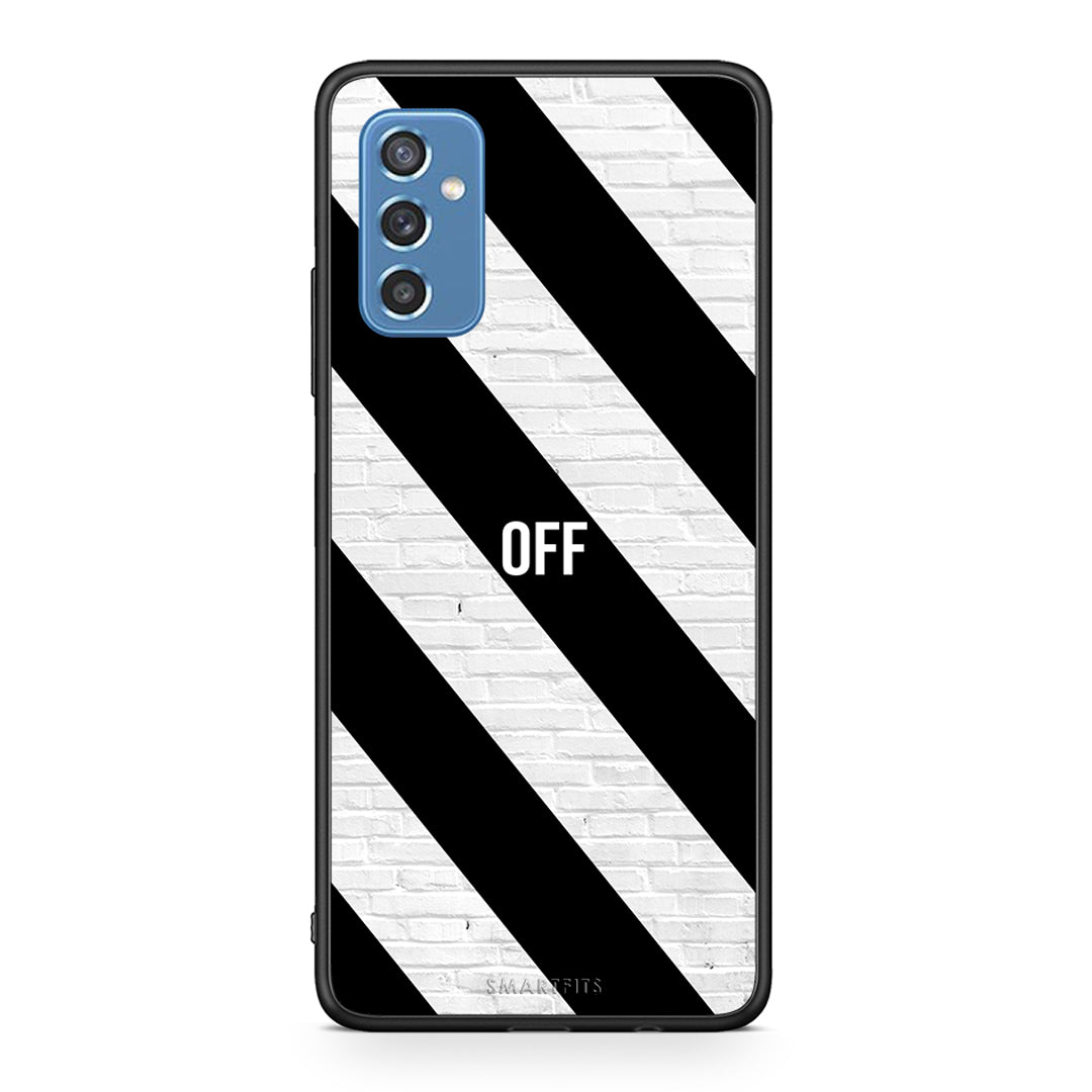 Samsung M52 5G Get Off θήκη από τη Smartfits με σχέδιο στο πίσω μέρος και μαύρο περίβλημα | Smartphone case with colorful back and black bezels by Smartfits