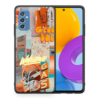 Thumbnail for Θήκη Αγίου Βαλεντίνου Samsung M52 5G Groovy Babe από τη Smartfits με σχέδιο στο πίσω μέρος και μαύρο περίβλημα | Samsung M52 5G Groovy Babe case with colorful back and black bezels