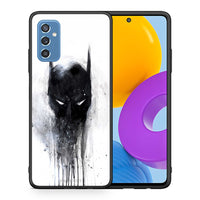 Thumbnail for Θήκη Samsung M52 5G Paint Bat Hero από τη Smartfits με σχέδιο στο πίσω μέρος και μαύρο περίβλημα | Samsung M52 5G Paint Bat Hero case with colorful back and black bezels