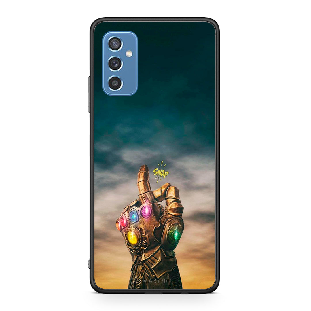 Samsung M52 5G Infinity Snap θήκη από τη Smartfits με σχέδιο στο πίσω μέρος και μαύρο περίβλημα | Smartphone case with colorful back and black bezels by Smartfits