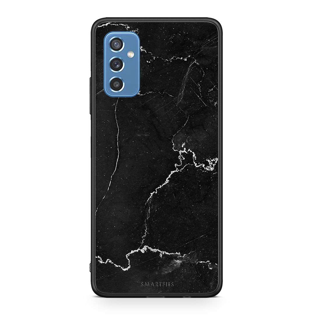 Samsung M52 5G Marble Black θήκη από τη Smartfits με σχέδιο στο πίσω μέρος και μαύρο περίβλημα | Smartphone case with colorful back and black bezels by Smartfits