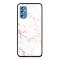 Thumbnail for 116 - Samsung M52 5G Pink Splash Marble case, cover, bumper