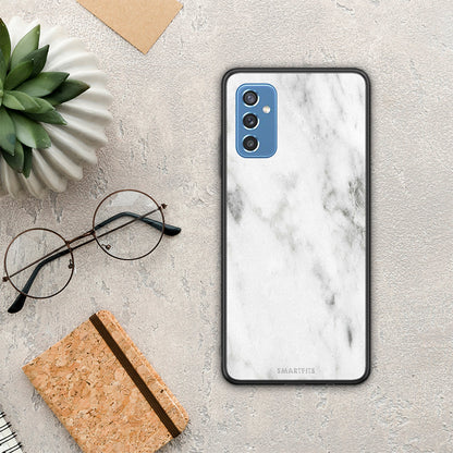 Marble White - Samsung Galaxy M52 5G θήκη