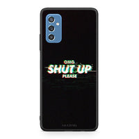Thumbnail for Samsung M52 5G OMG ShutUp θήκη από τη Smartfits με σχέδιο στο πίσω μέρος και μαύρο περίβλημα | Smartphone case with colorful back and black bezels by Smartfits