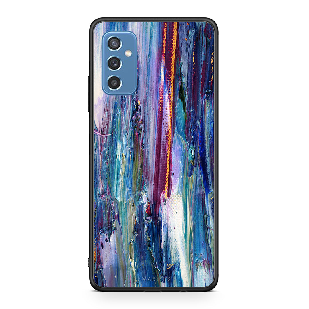 99 - Samsung M52 5G Paint Winter case, cover, bumper