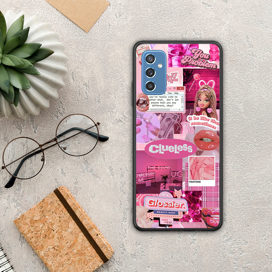 Pink Love - Samsung Galaxy M52 5G θήκη