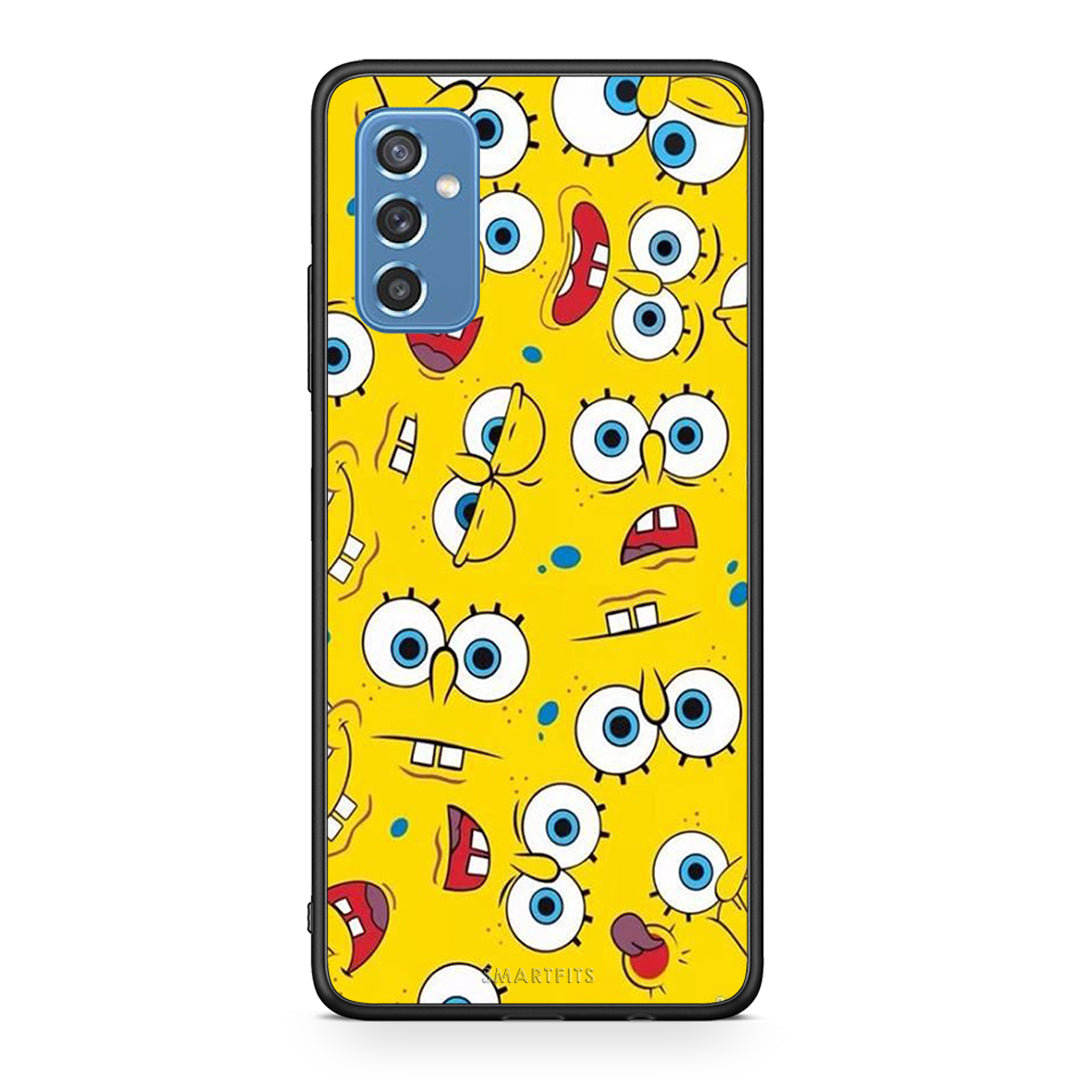 4 - Samsung M52 5G Sponge PopArt case, cover, bumper