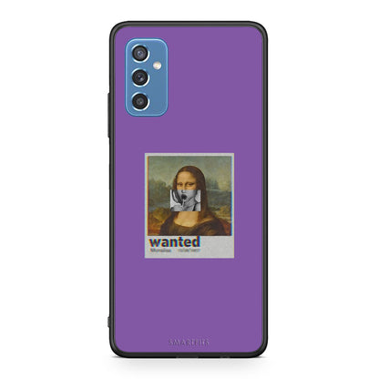 4 - Samsung M52 5G Monalisa Popart case, cover, bumper