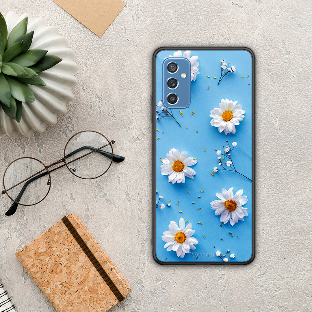 Real Daisies - Samsung Galaxy M52 5G θήκη