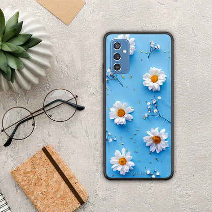 Real Daisies - Samsung Galaxy M52 5G θήκη