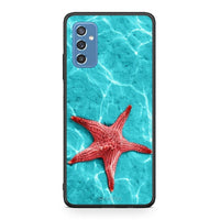 Thumbnail for Samsung M52 5G Red Starfish Θήκη από τη Smartfits με σχέδιο στο πίσω μέρος και μαύρο περίβλημα | Smartphone case with colorful back and black bezels by Smartfits