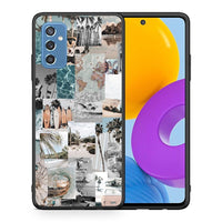 Thumbnail for Θήκη Samsung M52 5G Retro Beach Life από τη Smartfits με σχέδιο στο πίσω μέρος και μαύρο περίβλημα | Samsung M52 5G Retro Beach Life case with colorful back and black bezels