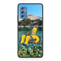 Thumbnail for Samsung M52 5G Summer Happiness Θήκη από τη Smartfits με σχέδιο στο πίσω μέρος και μαύρο περίβλημα | Smartphone case with colorful back and black bezels by Smartfits
