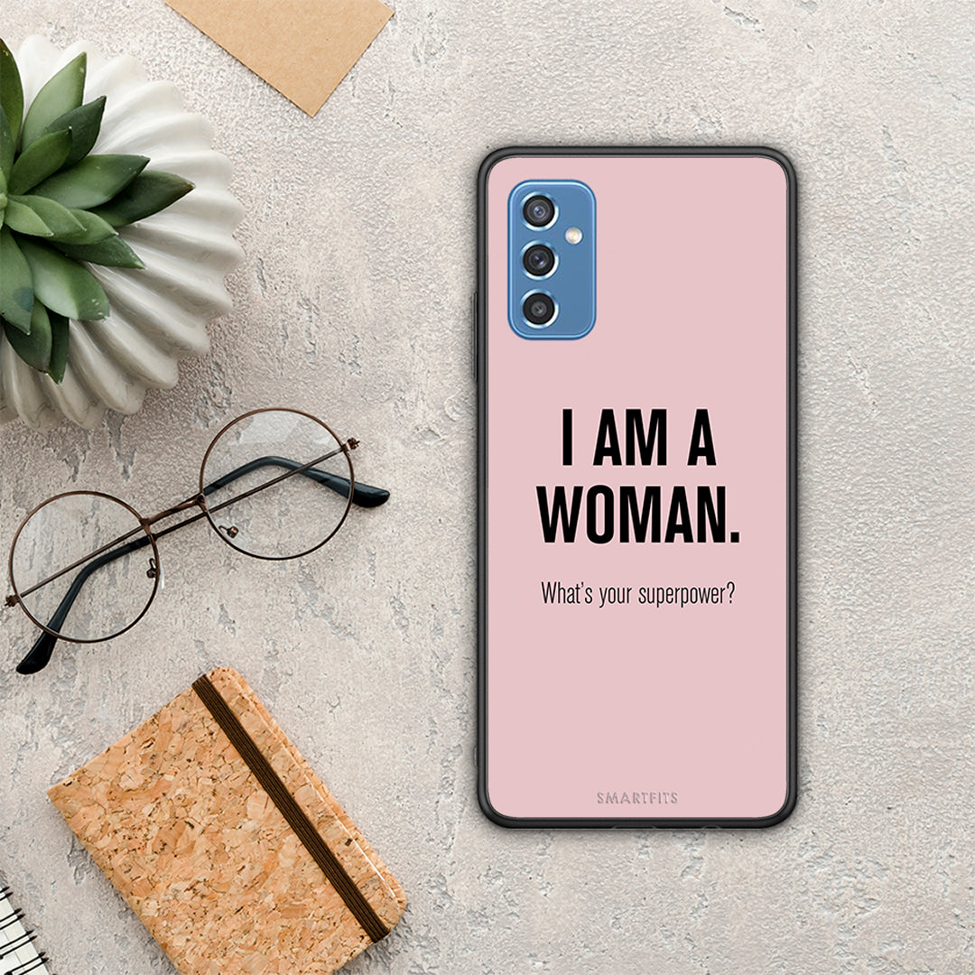 Superpower Woman - Samsung Galaxy M52 5G θήκη