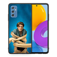 Thumbnail for Θήκη Αγίου Βαλεντίνου Samsung M52 5G Tangled 1 από τη Smartfits με σχέδιο στο πίσω μέρος και μαύρο περίβλημα | Samsung M52 5G Tangled 1 case with colorful back and black bezels