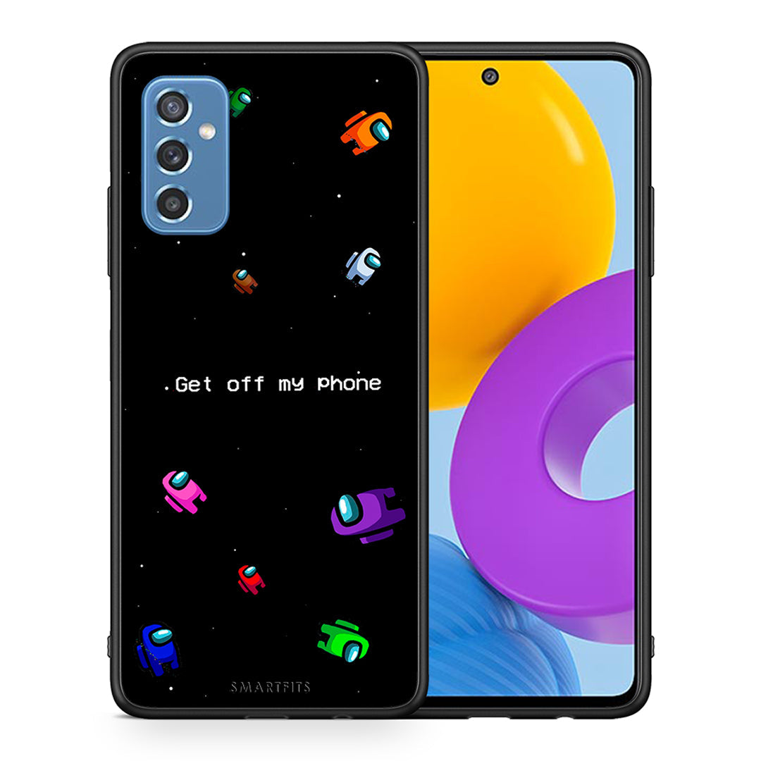 Θήκη Samsung M52 5G AFK Text από τη Smartfits με σχέδιο στο πίσω μέρος και μαύρο περίβλημα | Samsung M52 5G AFK Text case with colorful back and black bezels