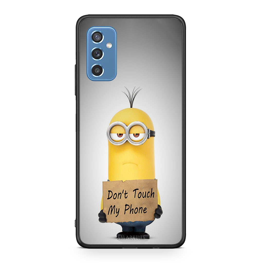 4 - Samsung M52 5G Minion Text case, cover, bumper