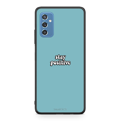 4 - Samsung M52 5G Positive Text case, cover, bumper