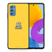 Thumbnail for Θήκη Samsung M52 5G Vibes Text από τη Smartfits με σχέδιο στο πίσω μέρος και μαύρο περίβλημα | Samsung M52 5G Vibes Text case with colorful back and black bezels