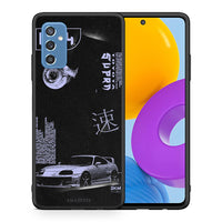 Thumbnail for Θήκη Αγίου Βαλεντίνου Samsung M52 5G Tokyo Drift από τη Smartfits με σχέδιο στο πίσω μέρος και μαύρο περίβλημα | Samsung M52 5G Tokyo Drift case with colorful back and black bezels