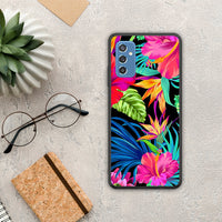 Thumbnail for Tropical Flowers - Samsung Galaxy M52 5G θήκη