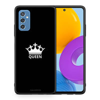 Thumbnail for Θήκη Samsung M52 5G Queen Valentine από τη Smartfits με σχέδιο στο πίσω μέρος και μαύρο περίβλημα | Samsung M52 5G Queen Valentine case with colorful back and black bezels
