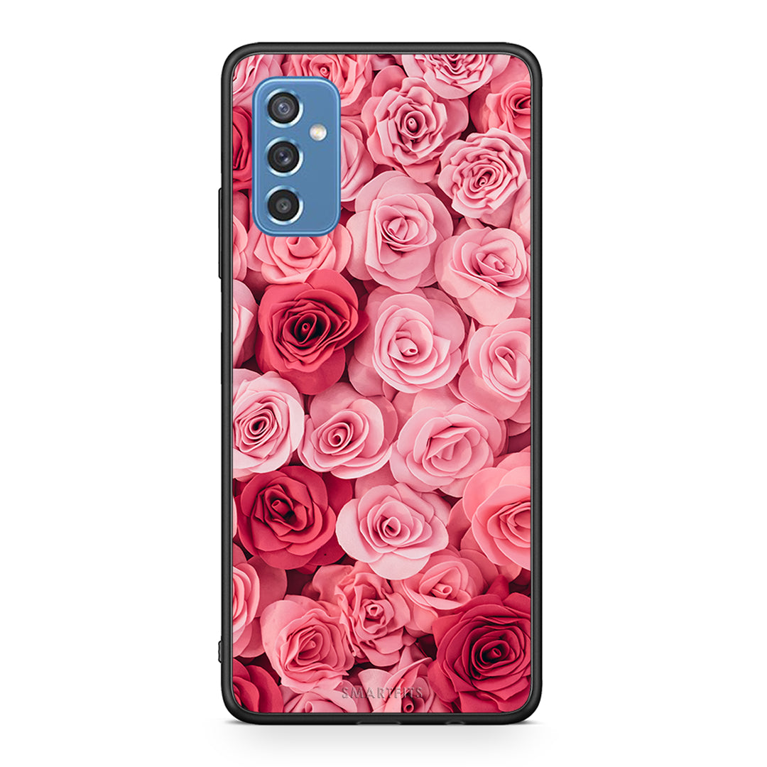 4 - Samsung M52 5G RoseGarden Valentine case, cover, bumper