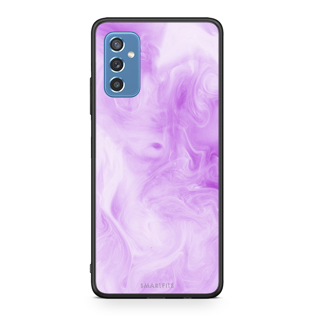 99 - Samsung M52 5G Watercolor Lavender case, cover, bumper
