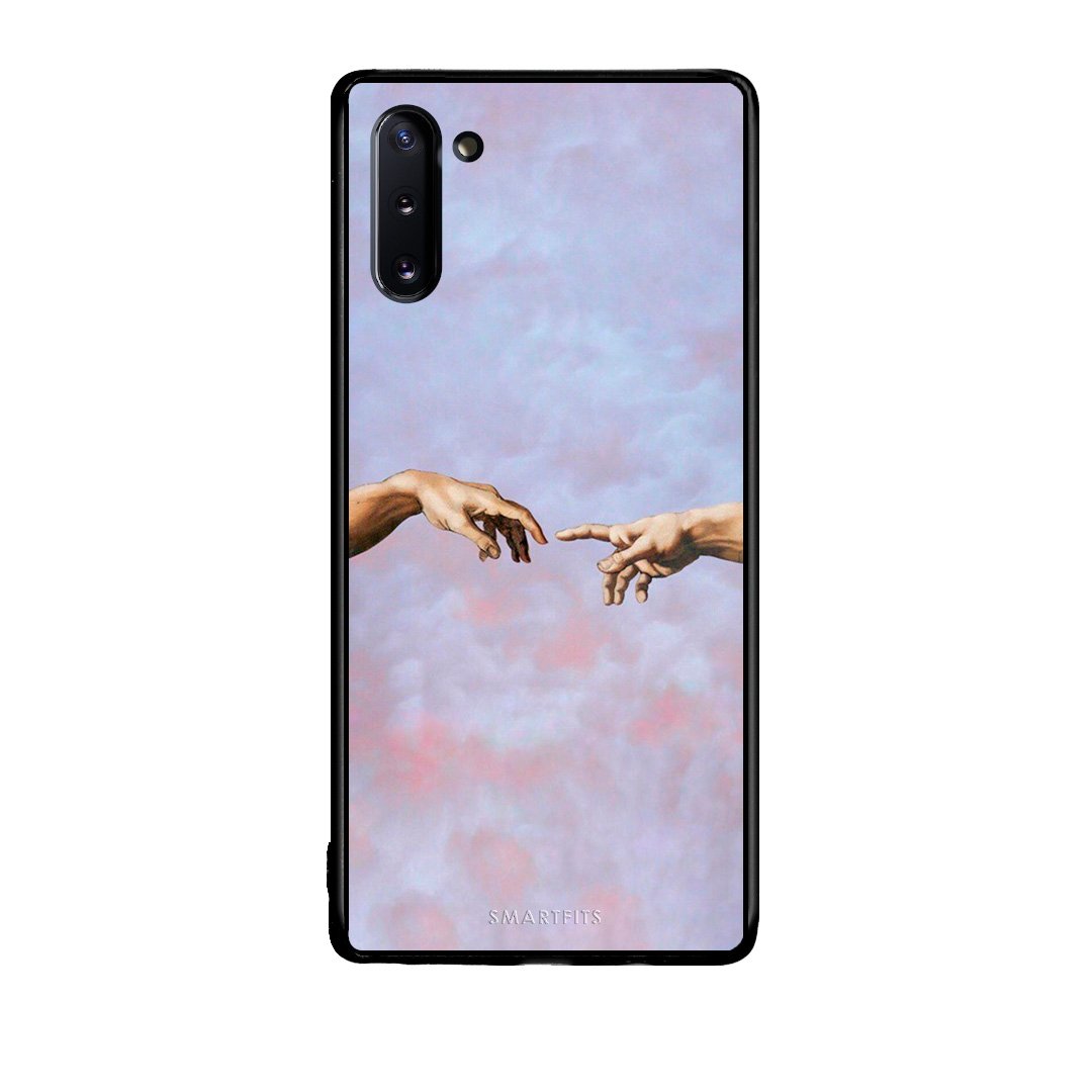 Samsung Note 10 Adam Hand θήκη από τη Smartfits με σχέδιο στο πίσω μέρος και μαύρο περίβλημα | Smartphone case with colorful back and black bezels by Smartfits