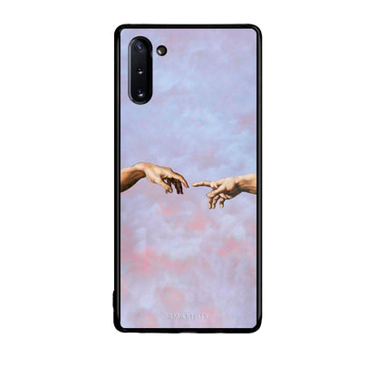 Samsung Note 10 Adam Hand θήκη από τη Smartfits με σχέδιο στο πίσω μέρος και μαύρο περίβλημα | Smartphone case with colorful back and black bezels by Smartfits