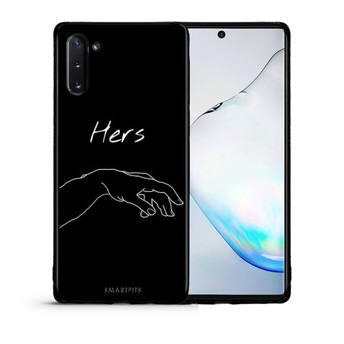 Θήκη Αγίου Βαλεντίνου Samsung Note 10 Aeshetic Love 1 από τη Smartfits με σχέδιο στο πίσω μέρος και μαύρο περίβλημα | Samsung Note 10 Aeshetic Love 1 case with colorful back and black bezels