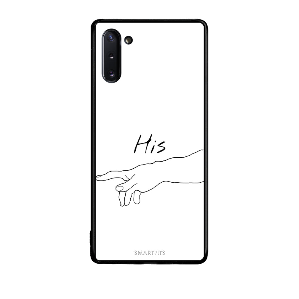 Samsung Note 10 Aeshetic Love 2 Θήκη Αγίου Βαλεντίνου από τη Smartfits με σχέδιο στο πίσω μέρος και μαύρο περίβλημα | Smartphone case with colorful back and black bezels by Smartfits