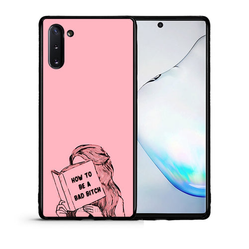 Θήκη Samsung Note 10 Bad Bitch από τη Smartfits με σχέδιο στο πίσω μέρος και μαύρο περίβλημα | Samsung Note 10 Bad Bitch case with colorful back and black bezels
