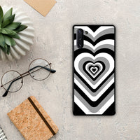 Thumbnail for Black Hearts - Samsung Galaxy Note 10 θήκη
