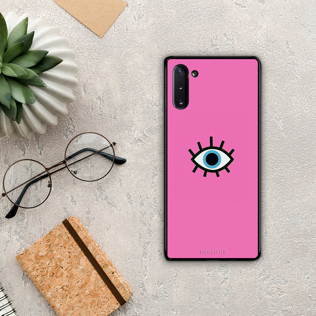 Blue Eye Pink - Samsung Galaxy Note 10 θήκη