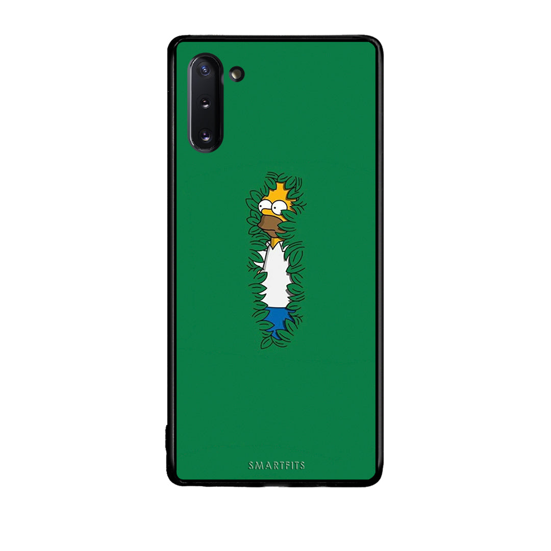 Samsung Note 10 Bush Man Θήκη Αγίου Βαλεντίνου από τη Smartfits με σχέδιο στο πίσω μέρος και μαύρο περίβλημα | Smartphone case with colorful back and black bezels by Smartfits