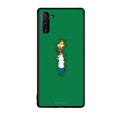 Samsung Note 10 Bush Man Θήκη Αγίου Βαλεντίνου από τη Smartfits με σχέδιο στο πίσω μέρος και μαύρο περίβλημα | Smartphone case with colorful back and black bezels by Smartfits