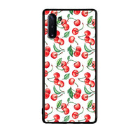 Thumbnail for Samsung Note 10 Cherry Summer θήκη από τη Smartfits με σχέδιο στο πίσω μέρος και μαύρο περίβλημα | Smartphone case with colorful back and black bezels by Smartfits