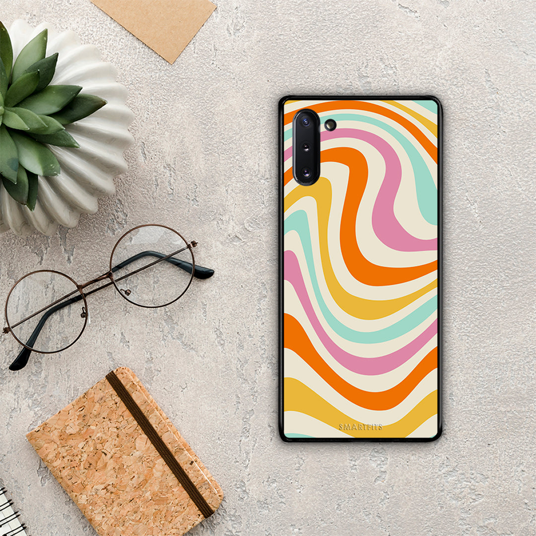 Colourful Waves - Samsung Galaxy Note 10 θήκη