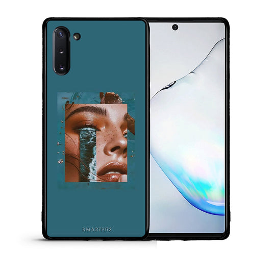 Θήκη Samsung Note 10 Cry An Ocean από τη Smartfits με σχέδιο στο πίσω μέρος και μαύρο περίβλημα | Samsung Note 10 Cry An Ocean case with colorful back and black bezels