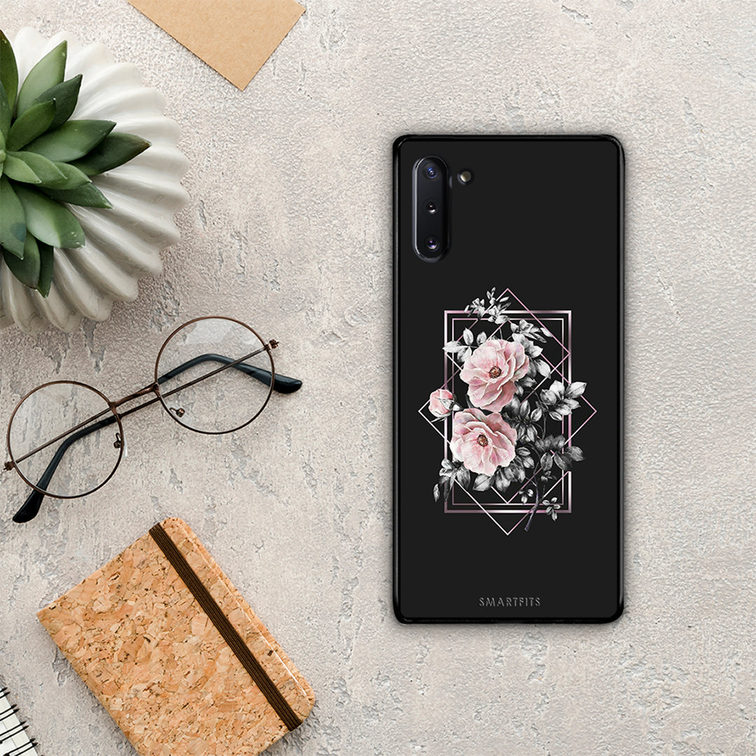 Flower Frame - Samsung Galaxy Note 10 θήκη