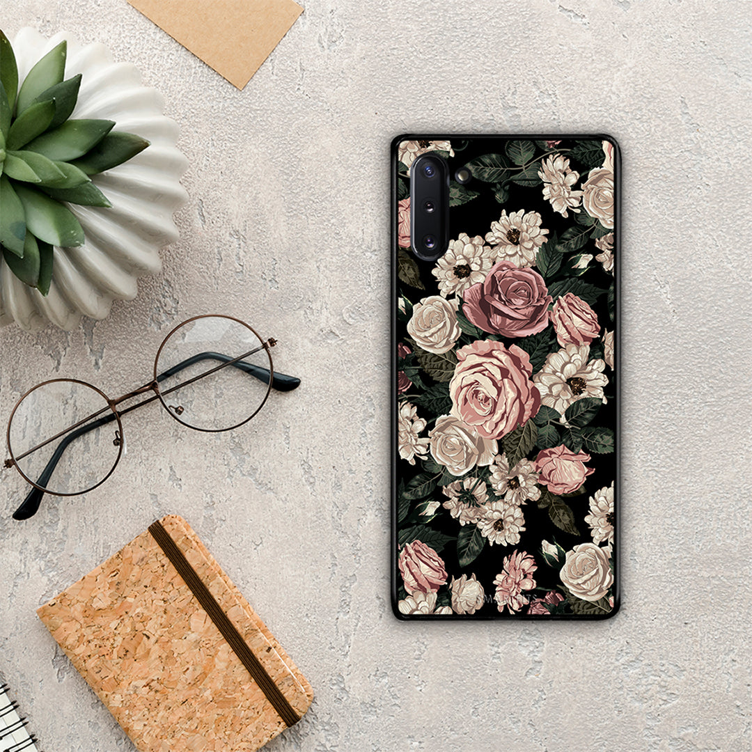 Flower Wild Roses - Samsung Galaxy Note 10 θήκη