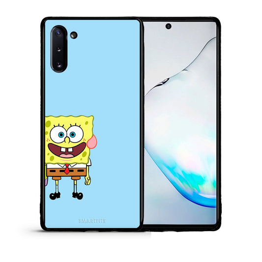 Θήκη Samsung Note 10 Friends Bob από τη Smartfits με σχέδιο στο πίσω μέρος και μαύρο περίβλημα | Samsung Note 10 Friends Bob case with colorful back and black bezels