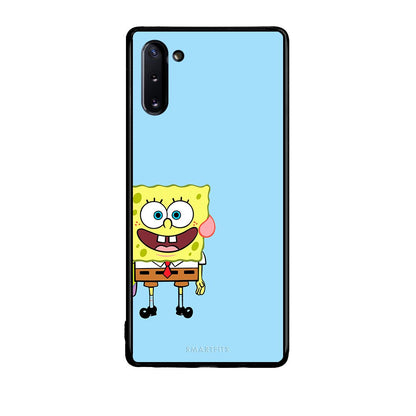Samsung Note 10 Friends Bob θήκη από τη Smartfits με σχέδιο στο πίσω μέρος και μαύρο περίβλημα | Smartphone case with colorful back and black bezels by Smartfits